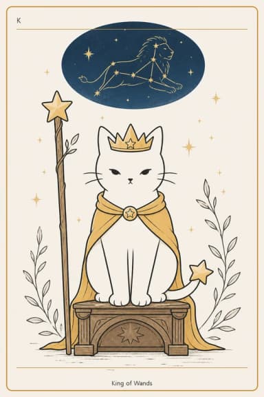 완드 킹 (King of Wands)