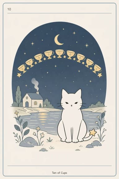 컵 10 (Ten of Cups)