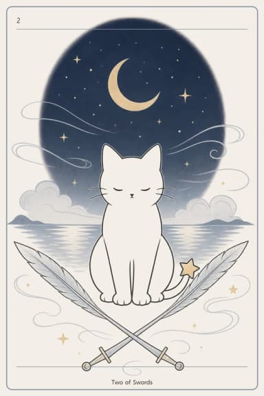 소드 2 (Two of Swords)