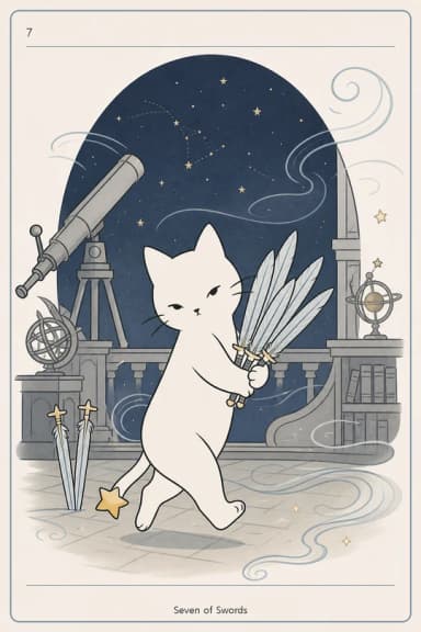 소드 7 (Seven of Swords)