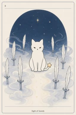 소드 8 (Eight of Swords)