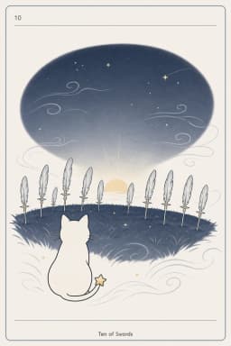 소드 10 (Ten of Swords)