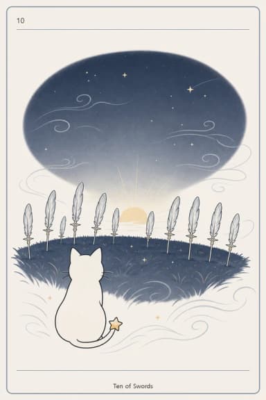 소드 10 (Ten of Swords)