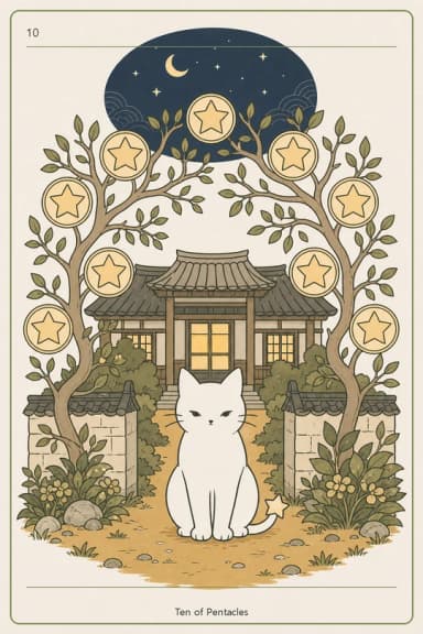 펜타클 10 (Ten of Pentacles)