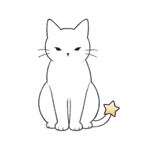 별꼬리 고양이 별이