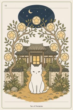 펜타클 10 (Ten of Pentacles)