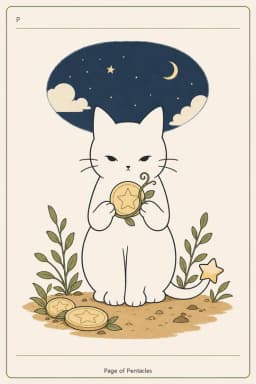 펜타클 페이지 (Page of Pentacles)